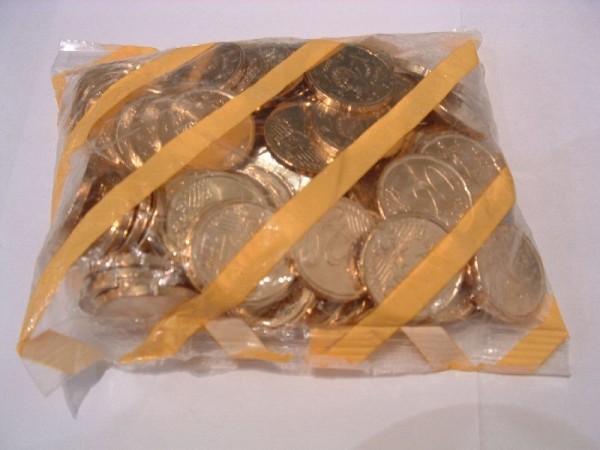 (afbeelding voor) 20 eurocent 1999 UNC Zak van 100 st